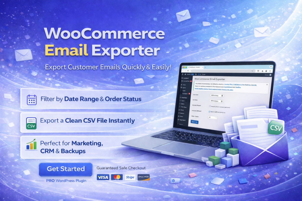 WooCommerce Email Exporter