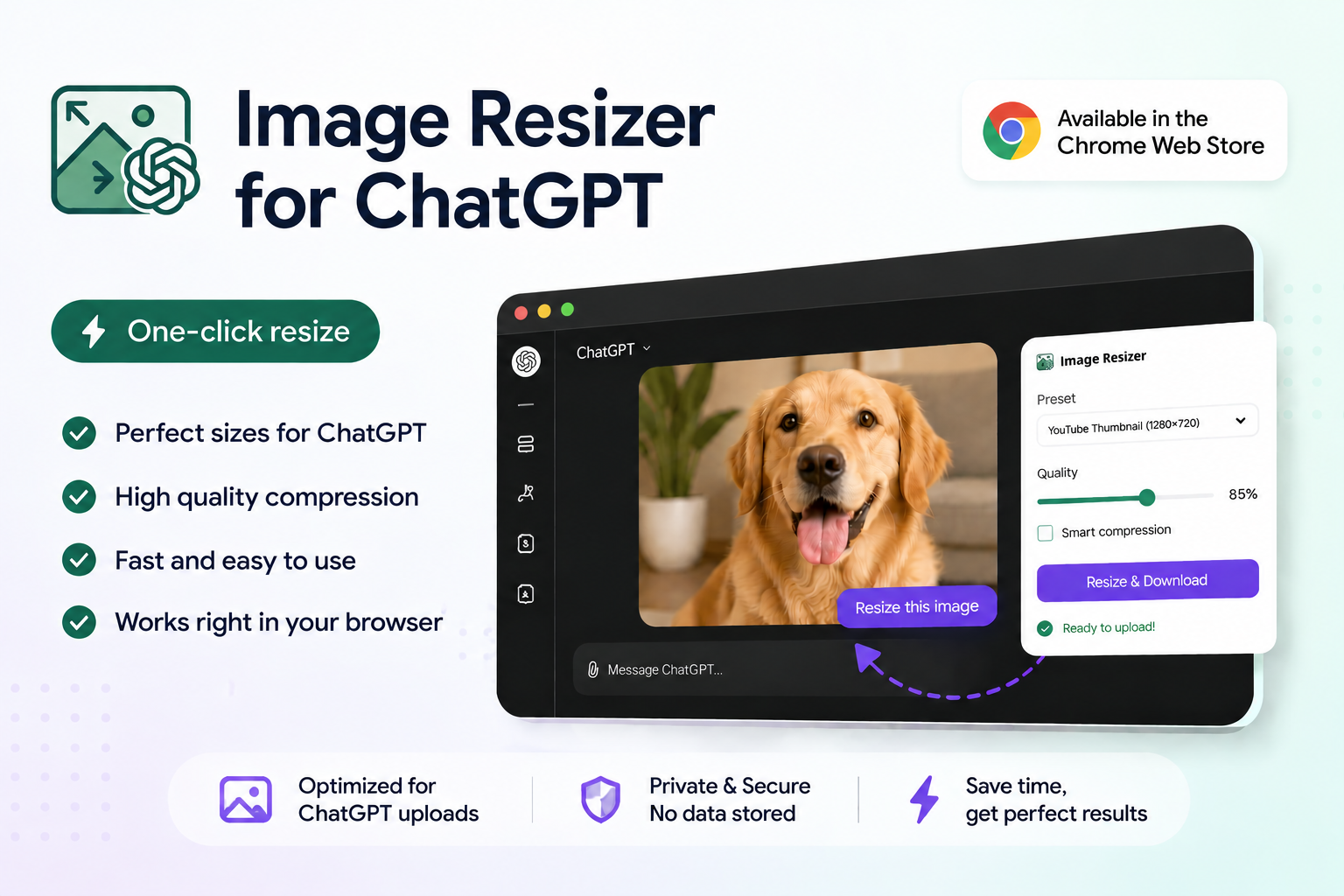 Image Resizer for ChatGPT Image Resizer for ChatGPT Pro – Remove Watermarks & Export in HD Quality - Image 1